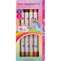 COPPENRATH SPG Malen Und Zeichnen>Einhorn-Paradies - Glitzer-Doppelfasermaler