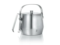 Leopold Vienna Barzubehör>Eisbehälter mit Deckel und Zange