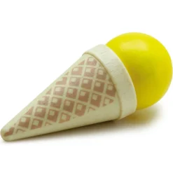 Erzi Kaufladen Und Spielküche>Eistüte, gelb