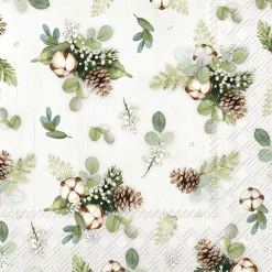 IHR Servietten Und Serviettenringe|Servietten>ELIN light green Lunch-Servietten L 939229