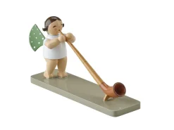 Wendt&Kühn Figuren>Engel mit Alphorn neu 2022