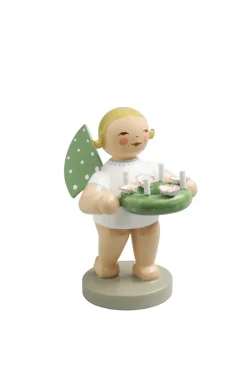 Wendt&Kühn Figuren>Engel mit Kranz