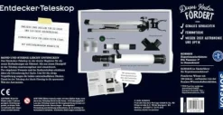 Kosmos Experimentieren>Entdecker-Teleskop - Dein Starter-Set für Stern-Be