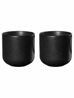 Asa Selection Henkelbecher>2er Set Teebecher, kuro D. 7,5 cm, H. 7,5 cm, 0,2