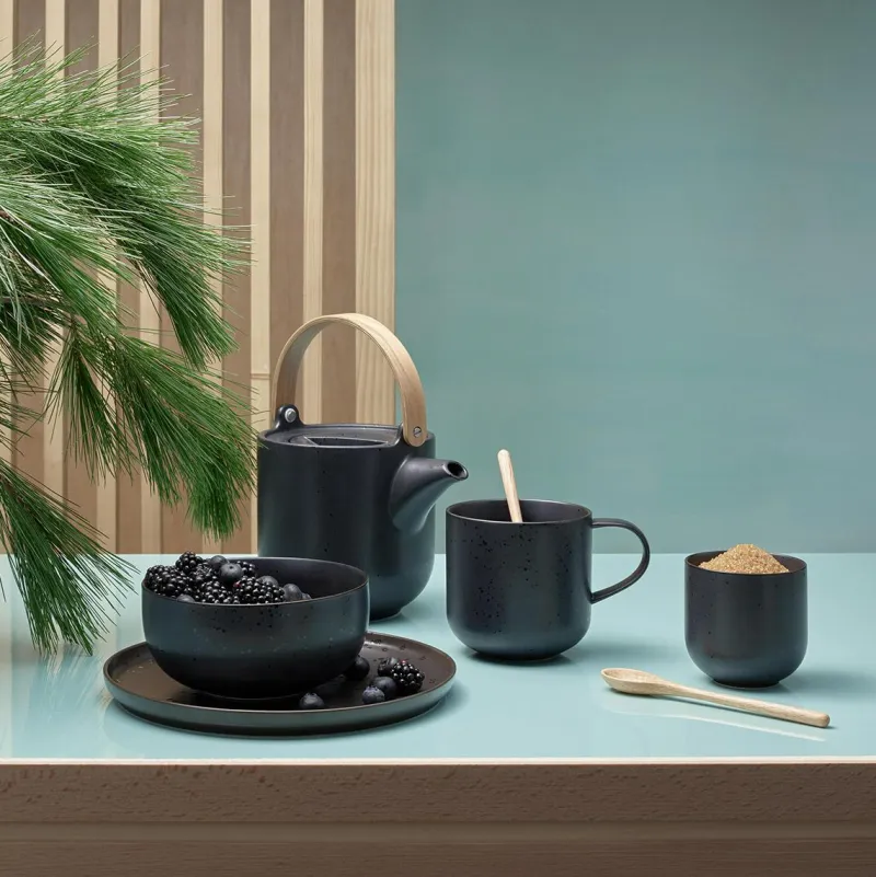 Asa Selection Henkelbecher>2er Set Teebecher, kuro D. 7,5 cm, H. 7,5 cm, 0,2