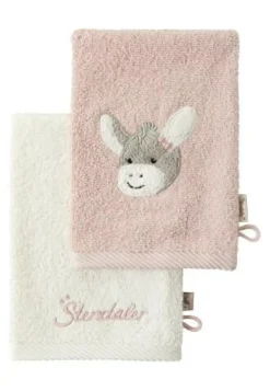 Sterntaler Badtextilien>2er Waschhandschuhe Emmi Girl, zartrosa