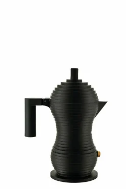 Alessi Espressomaschinen Und -Kocher|Espressomaschinen, -Kocher Und Siebträger>Espressokocher PULCINA, SCHW.
