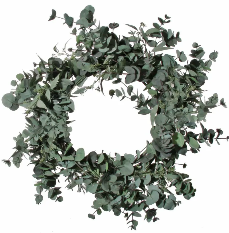 Shishi AS Dekoration>Eucalyptus Kranz green 75cm