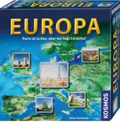 Kosmos Familien- Und Gesellschaftsspiele>Europa - Paris ist ja klar, aber wo liegt Córdoba?