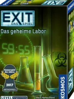 Kosmos Familien- Und Gesellschaftsspiele>EXIT® - Das geheime Labor
