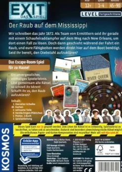 Kosmos Familien- Und Gesellschaftsspiele>EXIT® - Der Raub auf dem Mississippi