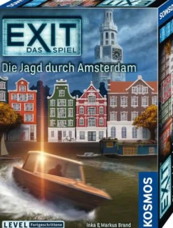 Kosmos Familien- Und Gesellschaftsspiele>EXIT® - Die Jagd durch Amsterdam