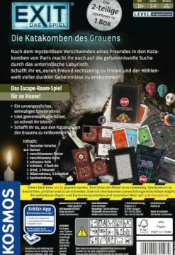 Kosmos Familien- Und Gesellschaftsspiele>EXIT® - Die Katakomben des Grauens