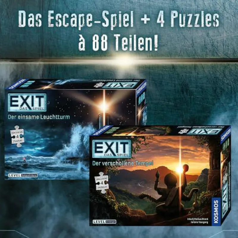 Kosmos Familien- Und Gesellschaftsspiele>EXIT® Puzzle - Der einsame Leuchtturm