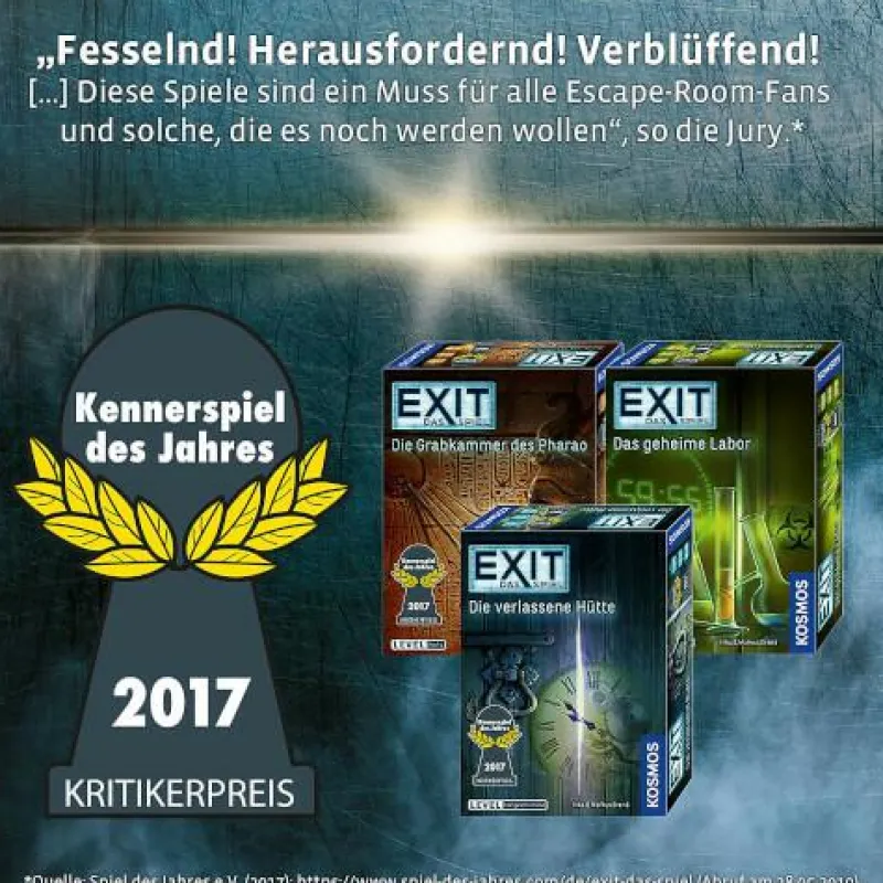 Kosmos Familien- Und Gesellschaftsspiele>EXIT® Puzzle - Der einsame Leuchtturm