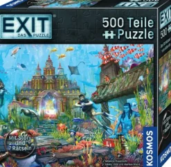 Kosmos Familien- Und Gesellschaftsspiele>EXIT® Puzzle - Der Schlüssel von Atlantis