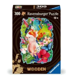 Ravensburger Erwachsenenpuzzle|Geschenkartikel Für Große>Exotische Vögel - Holzpuzzle 300 Teile