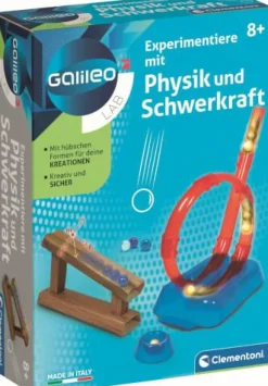 Clementoni Experimentieren>Experimentiere mit Physik und Schwerkraft