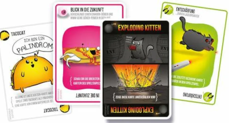 Asmodee Familien- Und Gesellschaftsspiele>Exploding Kittens®