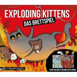 Asmodee Familien- Und Gesellschaftsspiele>Exploding Kittens Brettspiel
