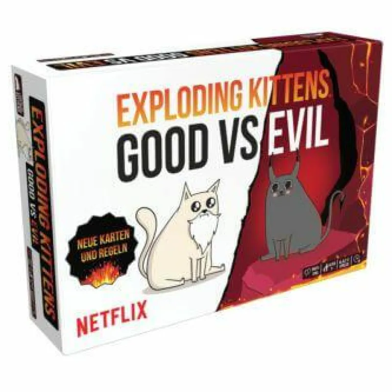 Asmodee Familien- Und Gesellschaftsspiele>Exploding Kittens®: Good vs. Evil