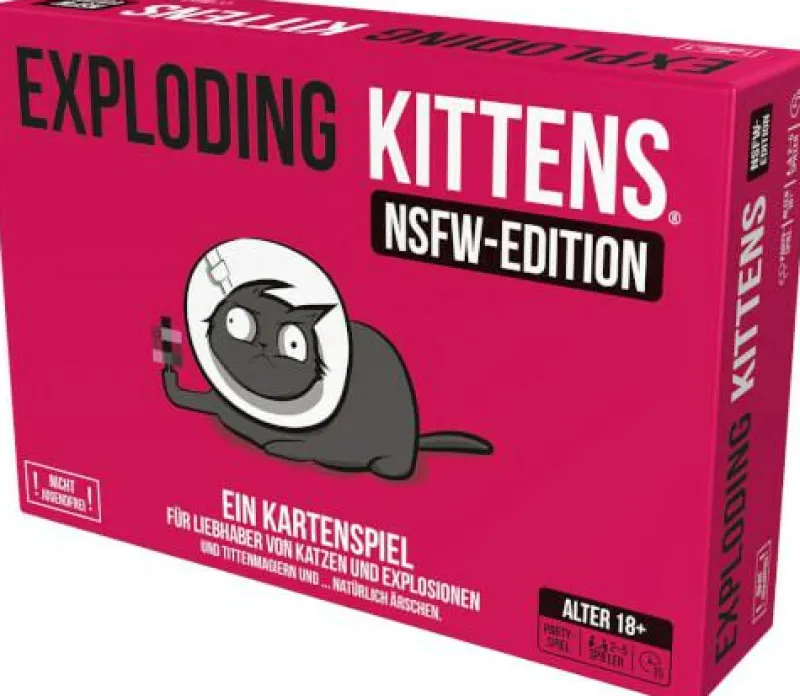 Asmodee Erwachsenen Und Kennerspiele|Geschenkartikel Für Große>Exploding Kittens® NSFW Edition
