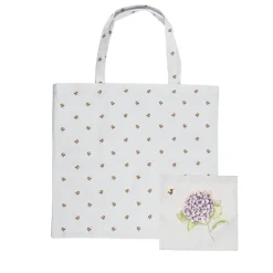 Wrendale Desings Ltd Taschen Und Körbe>Faltbare Shopper-Tasche Hortensie +Biene