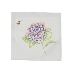 Wrendale Desings Ltd Taschen Und Körbe>Faltbare Shopper-Tasche Hortensie +Biene