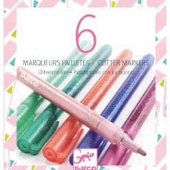 Djeco Malen Und Zeichnen>Farben Glitzermarker Sweet