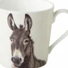 IHR Henkelbecher>FARM DONKEY Cream Bone China Becher