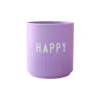 Design Letters ApS Henkelbecher>Favourite Cups Happy lila 8,5x8cm, Fashion Color C