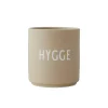 Design Letters ApS Henkelbecher>Favourite Cups HYGGE beige Becher