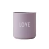 Design Letters ApS Henkelbecher>Favourite Cups Love rosa 8,5x8cm, Love Collection