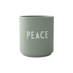 Design Letters ApS Henkelbecher>Favourite Cups PEACE green Becher