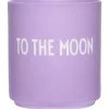 Design Letters ApS Henkelbecher>Favourite Cups To the Moon Lila Becher