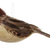 Shishi AS Dekoration>Feather sparrow, 18cm
