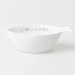 Räder Schalen>Fischschale „Schmeckt Nach Meer", 19x10,6x7cm