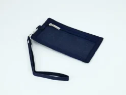 Kisme Geldbörsen Und Kartenetuis>Flachbörse mit Fahrkarten-Sichtfenster dunkelblau