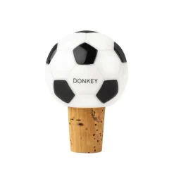 Donkey Barzubehör>Flaschenverschluss Fußball / Flaschenkorken /weiß