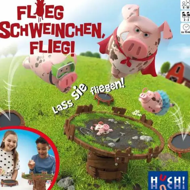 Huch! Kinderspiele>Flieg, Schweinchen, flieg