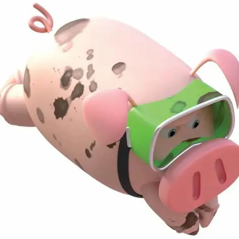 Huch! Kinderspiele>Flieg, Schweinchen, flieg