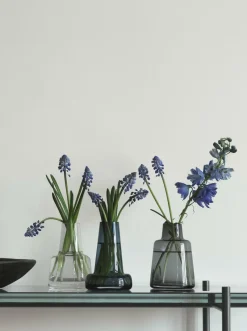 Holmegaard Kerzen, Leuchter Und Zubehör>Flora Vase mtl. Hals 12cm klar