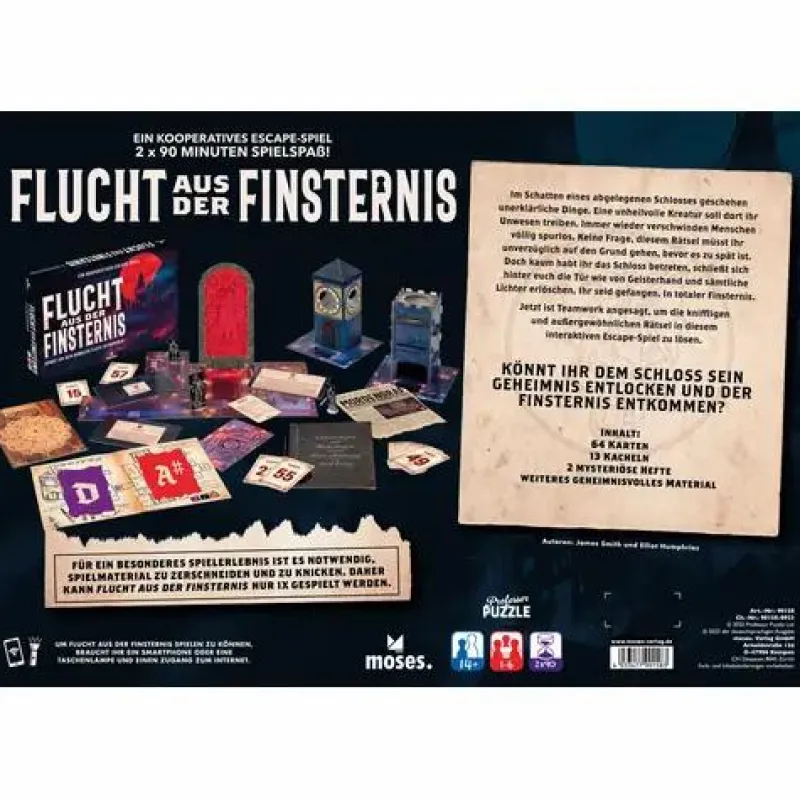 Moses Familien- Und Gesellschaftsspiele>Flucht aus der Finsternis