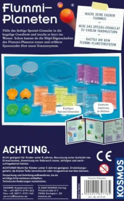 Kosmos Experimentieren>Flummi-Planeten - Stelle bunte Flummis her