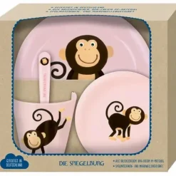 COPPENRATH SPG Kinder>Freche Rasselbande - Geschirr Geschenkset Affe
