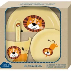 COPPENRATH SPG Kinder>Freche Rasselbande - Geschirr Geschenkset Löwe