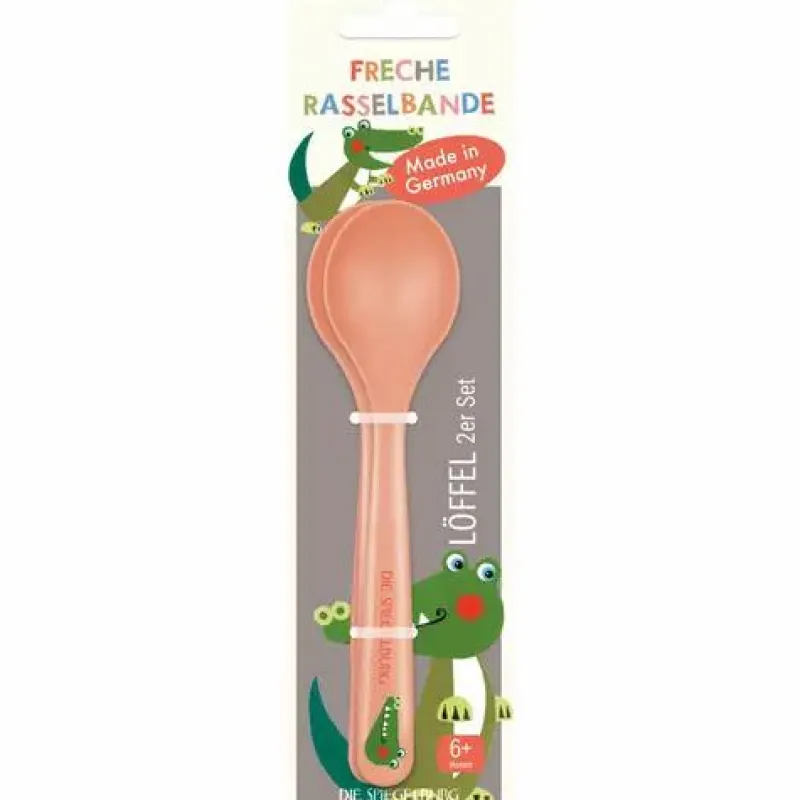 COPPENRATH SPG Kinder>Freche Rasselbande - Löffel 2Er-Set Krokodil