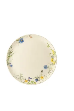 Rosenthal Farbe>Frühstücksteller Coup, 21 cm, Brillance / Fleurs d