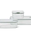 Mepal Aufbewahrung In Der Küche>Frischhaltedosen Set Glas Easyclip 3-teilig (2x100