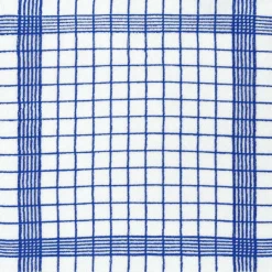 Kracht Küchentextilien>Frottiertuch "Trockenperle" weiß/blau Baumwolle 5
